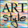 芸術と美術とアートのタオル
